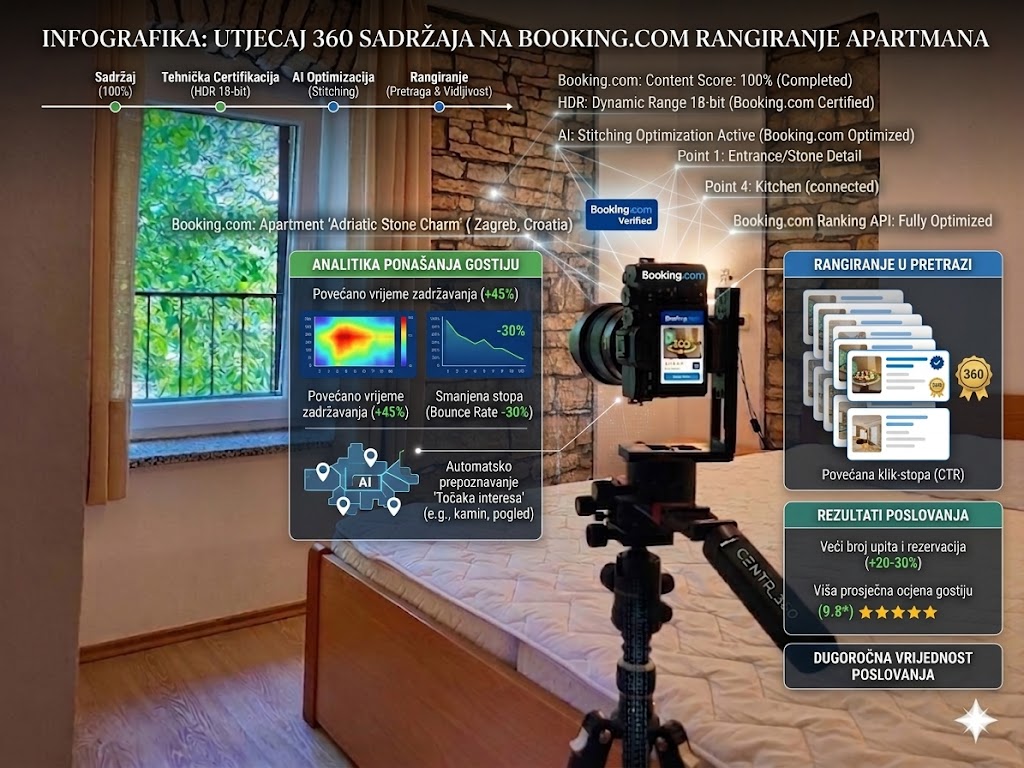 kako poboljšati rangiranje na Bookingu
